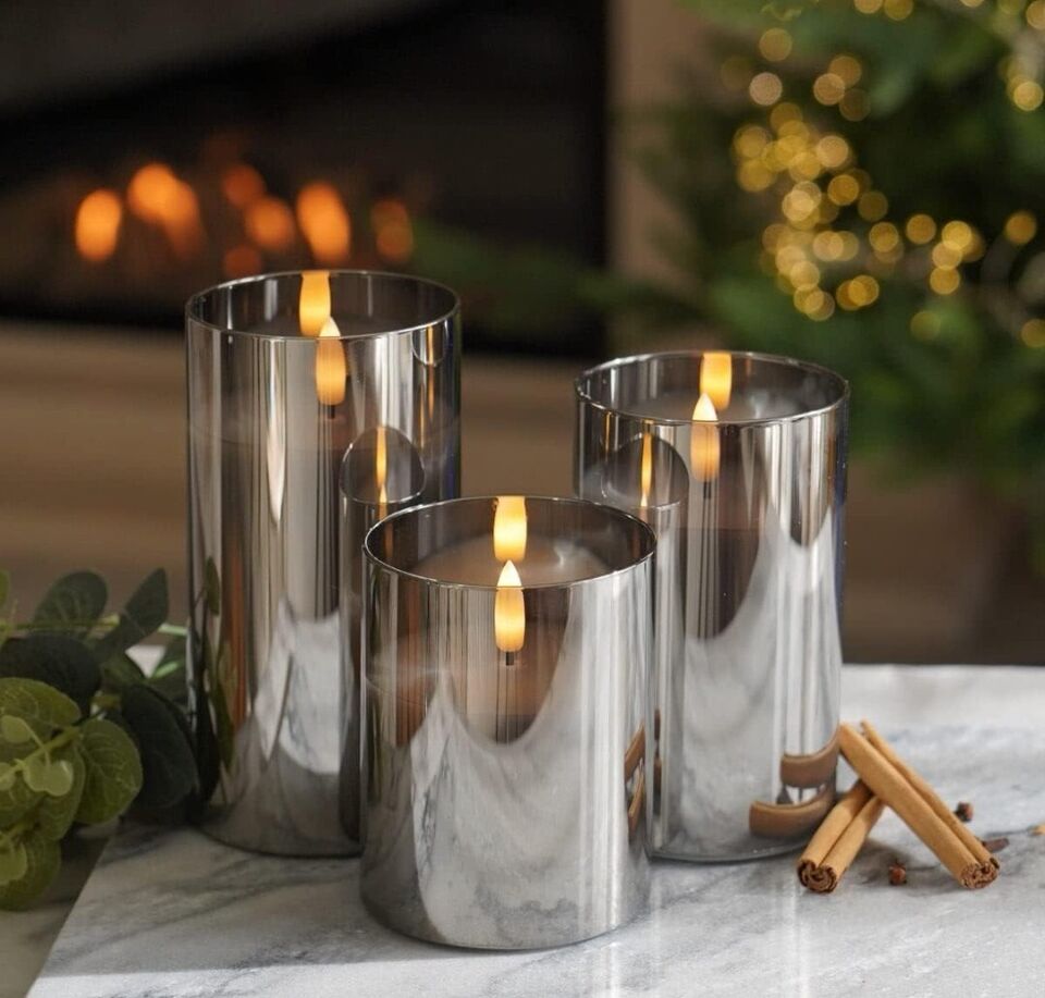 (Bild für) Festive Lights - Echtwachs LED Kerze